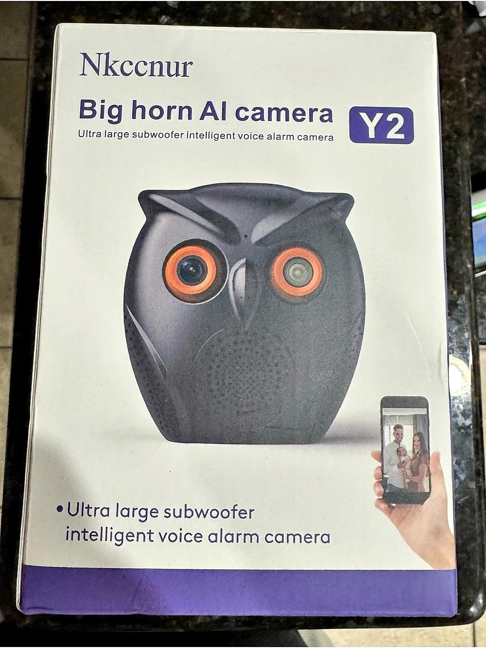 Nkccnur Big horn AI camera Y2 AI Camera Y2 Black NWT